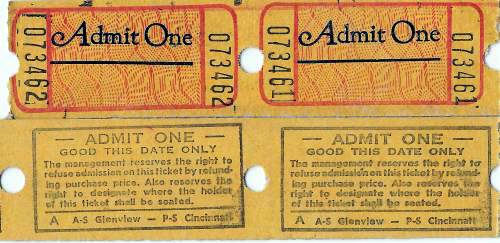 Plainfield Drive-In Theatre - TICKETS FROM GREG T